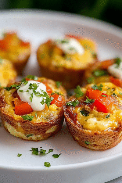 Masala Omelet Muffins
