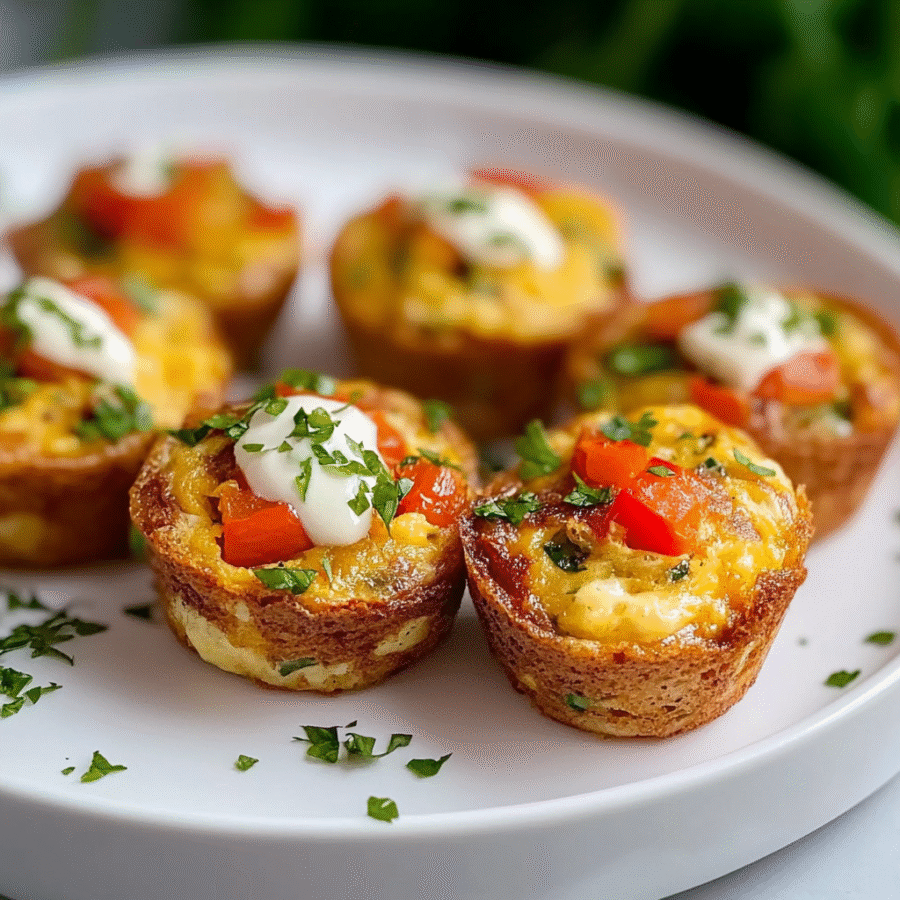Masala Omelet Muffins