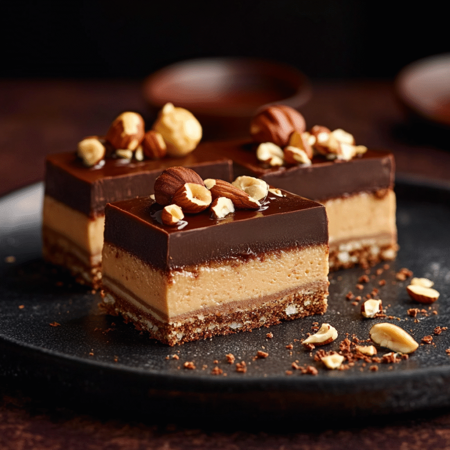 Mocha Hazelnut Pastry Bars