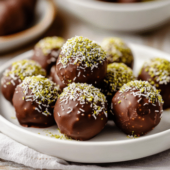 No-Bake Dubai Chocolate Balls