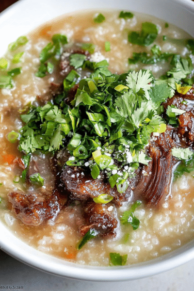 Oxtail Congee