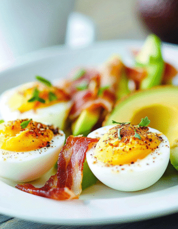 Pancetta Avocado Soldiers