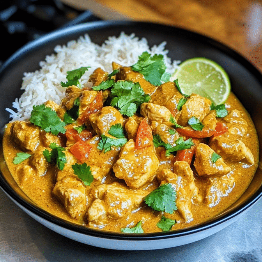 Peanut Butter Chicken Curry