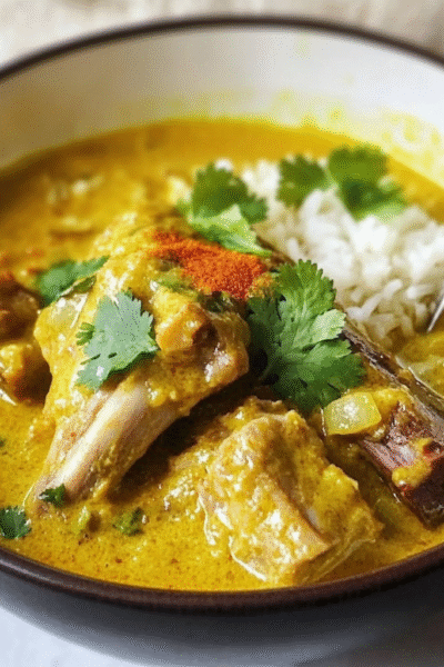 Pork Rib Mulligatawny