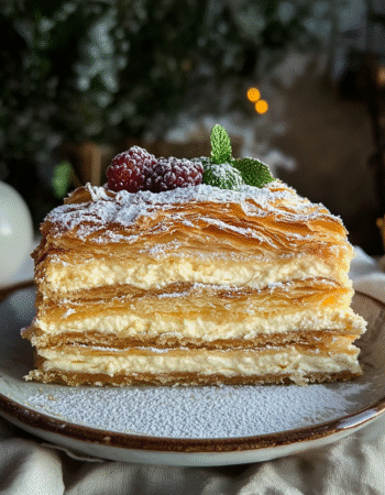 Russian Napoleon Cake – Puff Pastry Cake