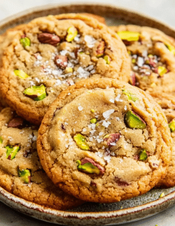Salted Pistachio Cookies
