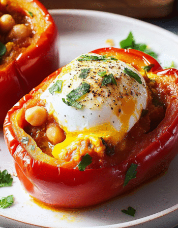 Shakshuka Stuffed Peppers