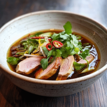 Smoked Duck Broth
