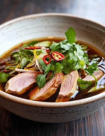Smoked Duck Broth