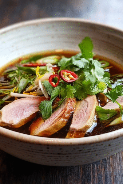 Smoked Duck Broth