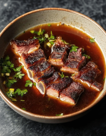 Smoked Rib Consommé