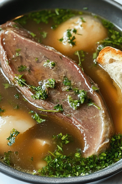 Smoked Tongue Brodo