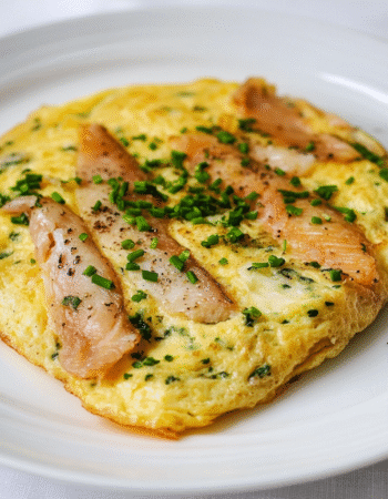 Smoked Trout & Gruyère Omelet