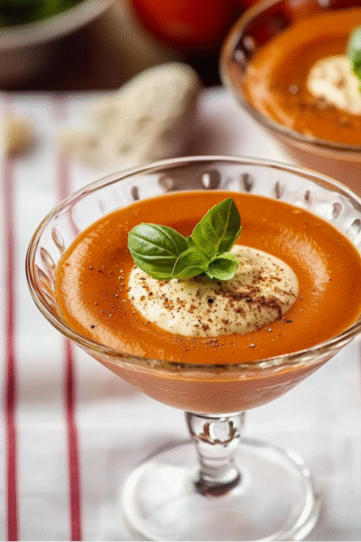 Spiced Tomato Mousse