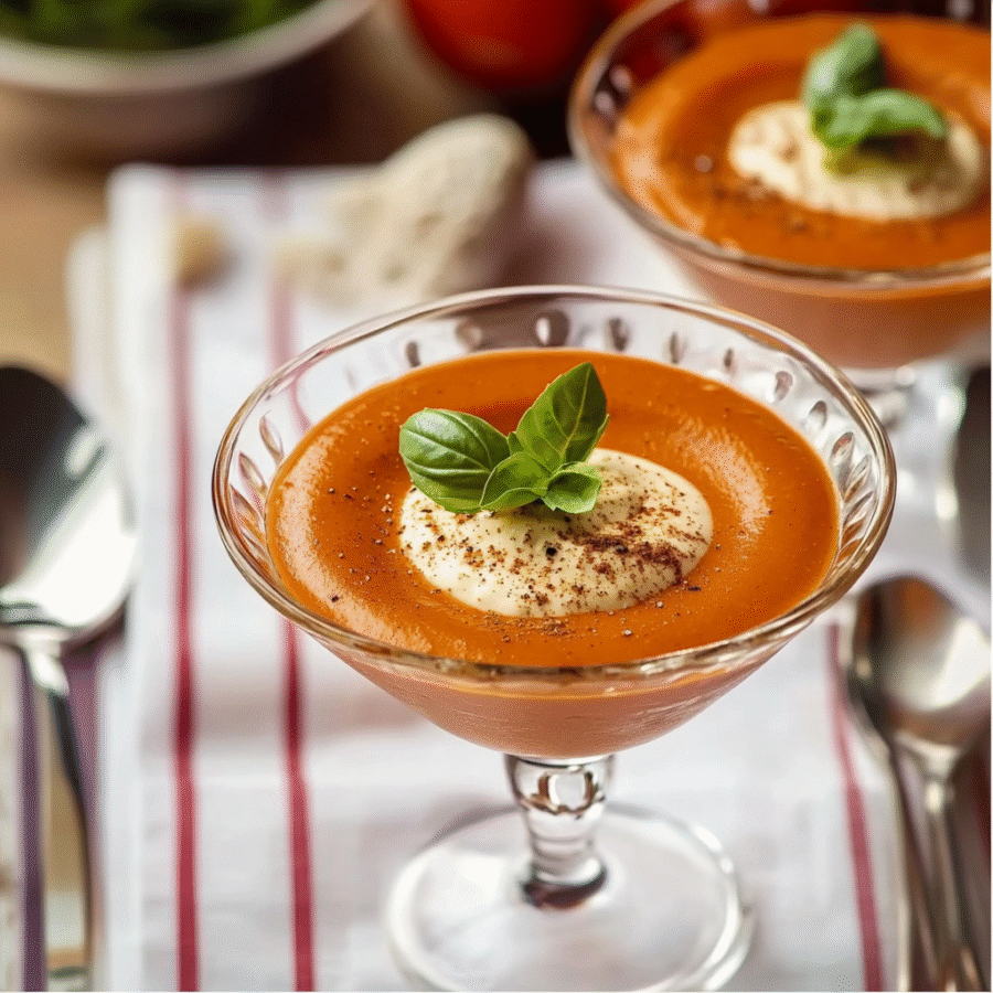 Spiced Tomato Mousse