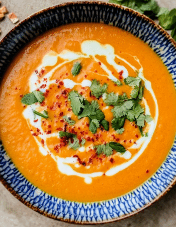 Spicy Tamarind Sweet Potato Soup