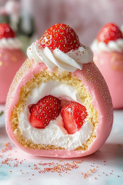 Strawberry Shortcake Easter Egg Bombs