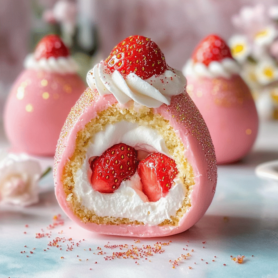 Strawberry Shortcake Easter Egg Bombs