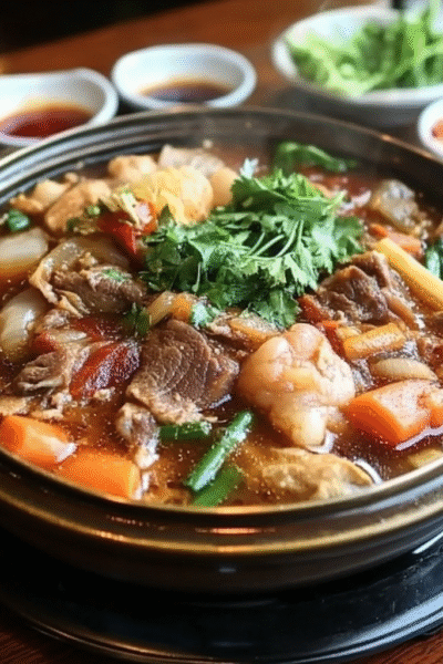 Tendon Hot Pot