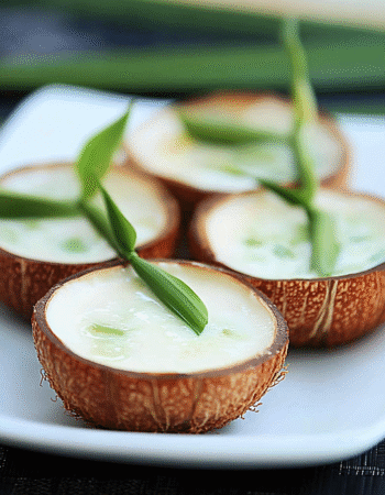 The Best Thai Coconut Custard Dessert