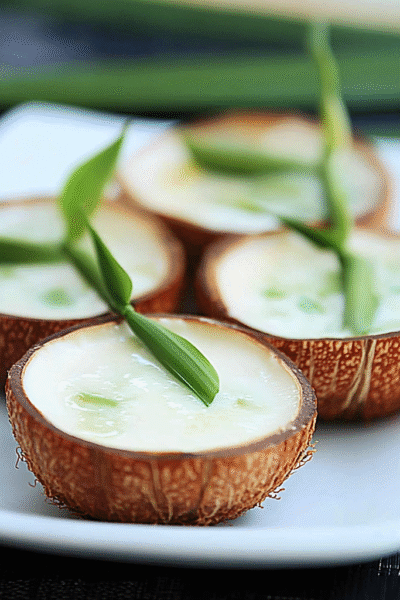 The Best Thai Coconut Custard Dessert