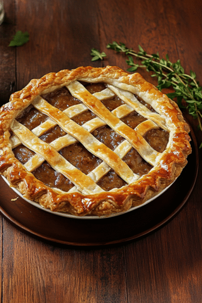 Tourtière | A Québécois Winter Meat Pie