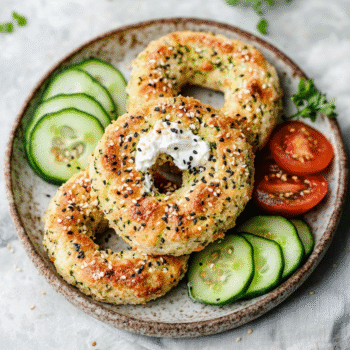 Zucchini Bagels