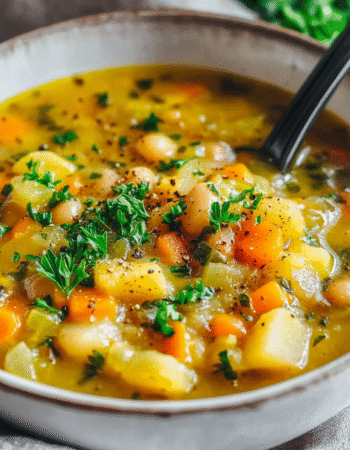 vegan serbian bean soup