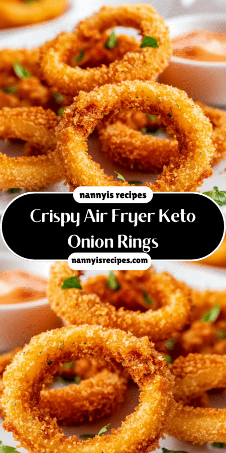 Crispy Air Fryer Keto Onion Rings that Wow Your Tastebuds! 7 22 1