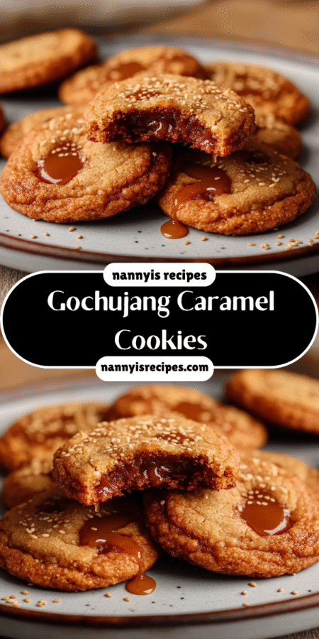 Gochujang Caramel Cookies: Discover Sweet Spicy Bliss! 6 34 2