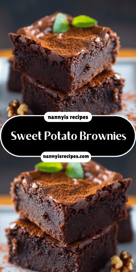 Sweet Potato Brownies: Indulge in Guilt-Free Delight! 6 40 1