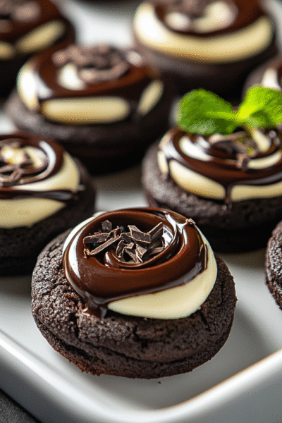 Black Velvet Cheesecake Cookies