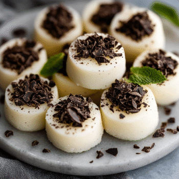 Black & White Keto Fat Bomb Bites
