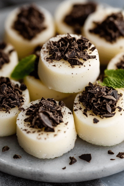 Black & White Keto Fat Bomb Bites