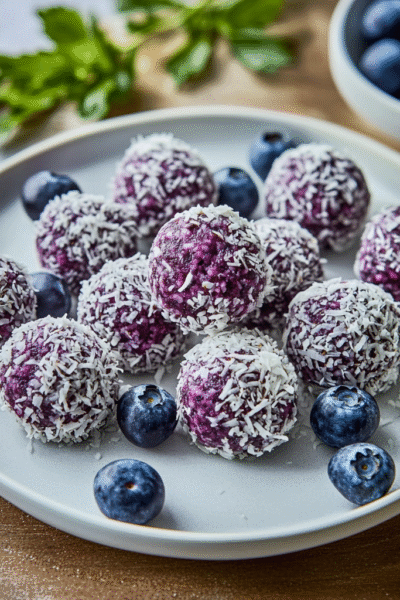 Blueberry Bliss Balls