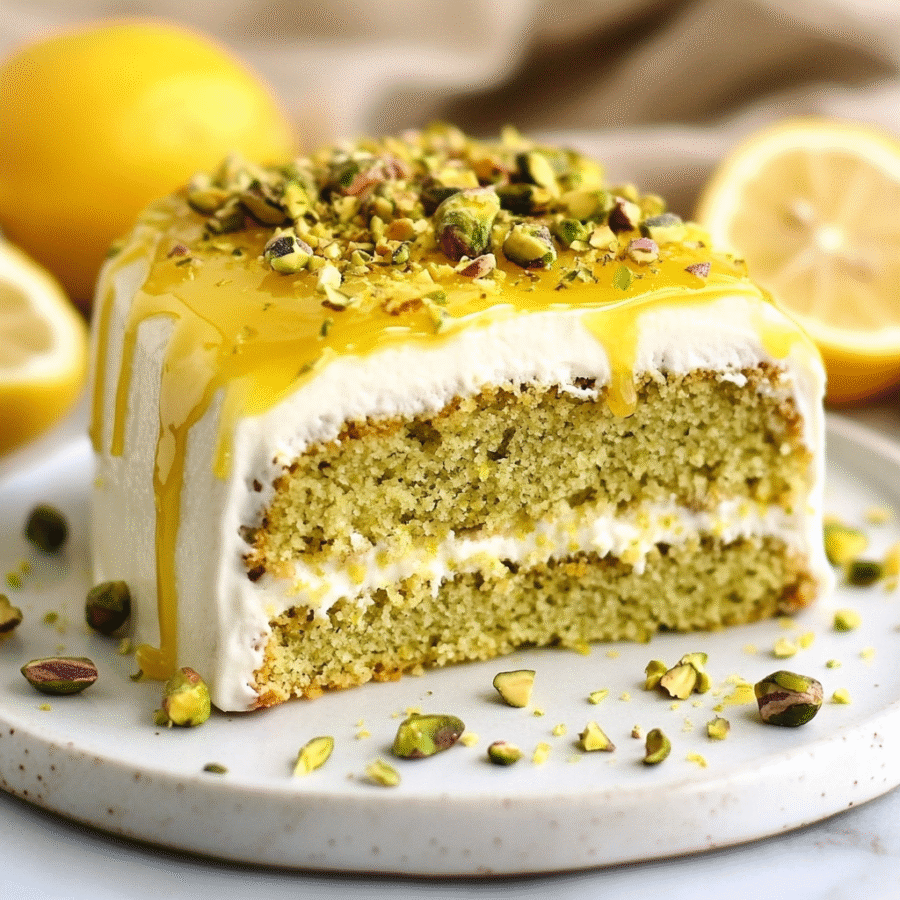 Brighten Your Day With Luscious Lemon Pistachio Milk Cake Today! 6 Brighten Your Day With Luscious Lemon Pistachio Milk Cake