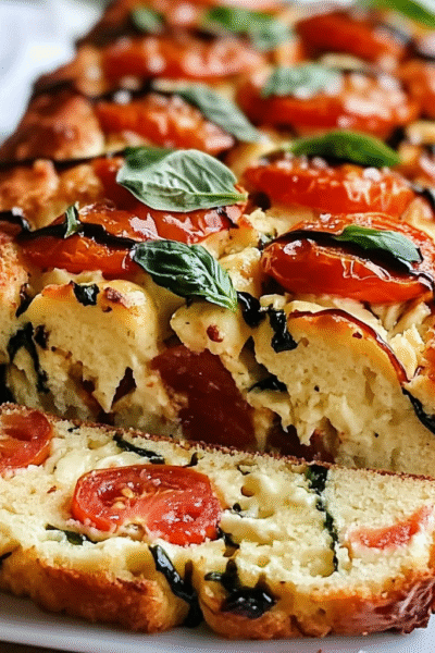 Caprese Quick Bread