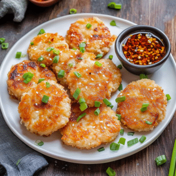 Current image: Chinese Shrimp Cake Recipe