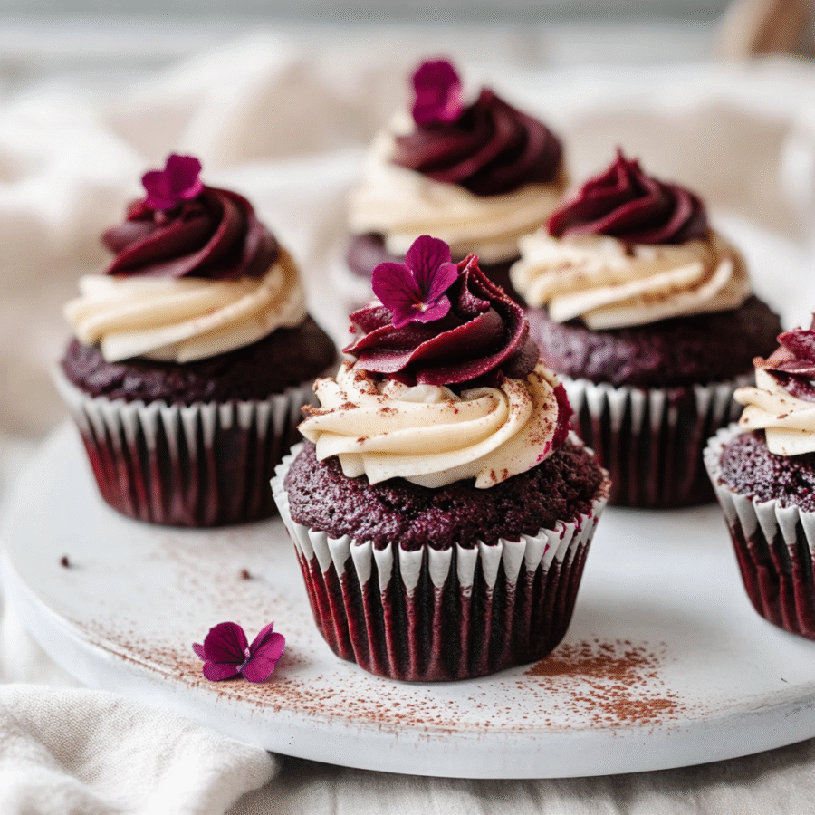 Chocolate Beet Cupcakes