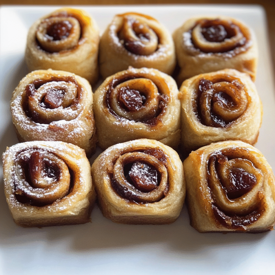 Cinnamon Date Rolls