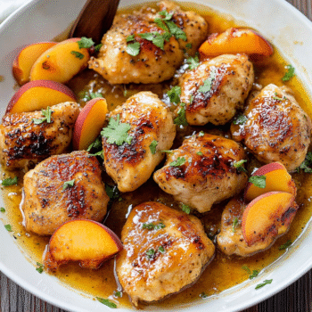 Coconut Peach Chicken