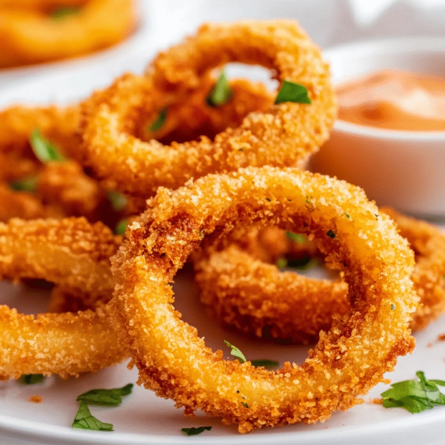 Crispy Air Fryer Keto Onion Rings that Wow Your Tastebuds! 6 Crispy Air Fryer Keto Onion Rings