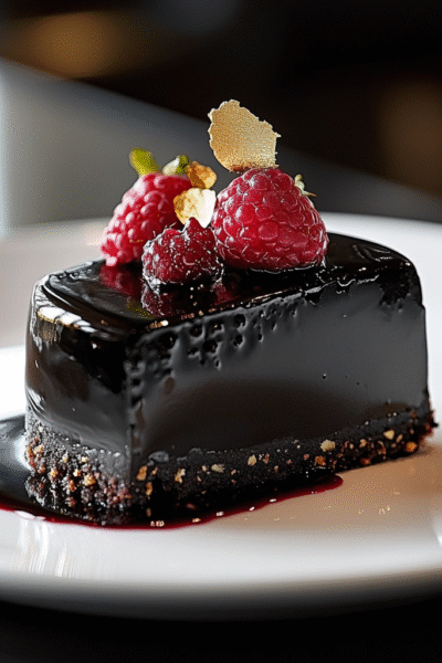 DIY Black Cheesecake