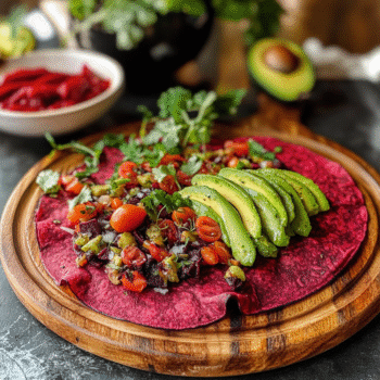 Easy Beet Tortilla Recipe (Gluten Free)