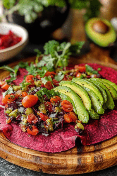 Easy Beet Tortilla Recipe (Gluten Free)