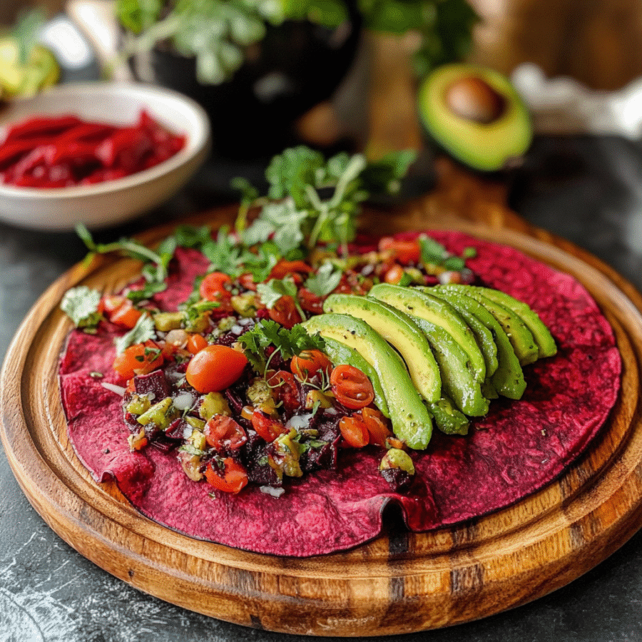 Easy Beet Tortilla Recipe (Gluten Free)