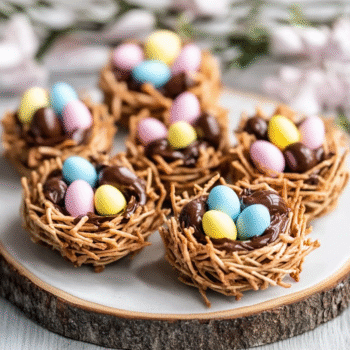 Current image: Easy Birds Nests Cookies
