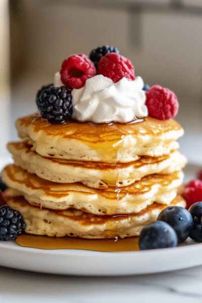Easy Keto Cream Cheese Pancakes