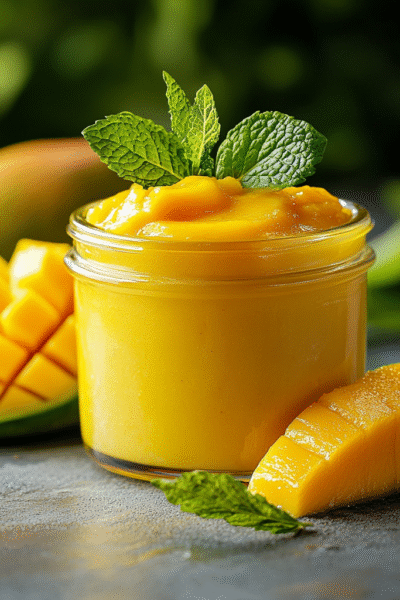Easy Mango Curd