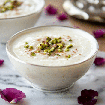 Fereni Recipe (Persian Rice Flour Pudding)